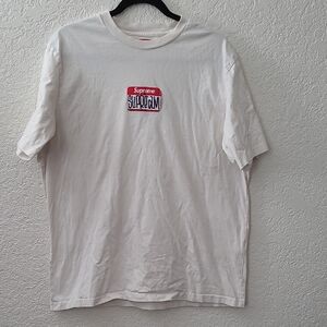 Supreme Classic Logo White Tee